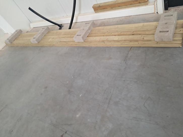 Partij Grenen Planken, Doe-het-zelf en Verbouw, Hout en Planken, Zo goed als nieuw, Plank, Grenen, 200 tot 250 cm, 25 tot 50 mm