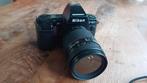 Nikon F-801s met Nikon Nikkor AF 35-70mm 2.8 + boek, Audio, Tv en Foto, Fotocamera's Analoog, Ophalen of Verzenden, Zo goed als nieuw