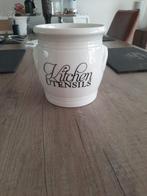 Riviera maison pot, Ophalen of Verzenden, Zo goed als nieuw, Overige materialen, Pot, Bus of Blik