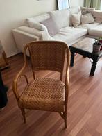2 rieten stoelen voor 50 euro, Huis en Inrichting, Stoelen, Ophalen, Twee, Bruin, Zo goed als nieuw