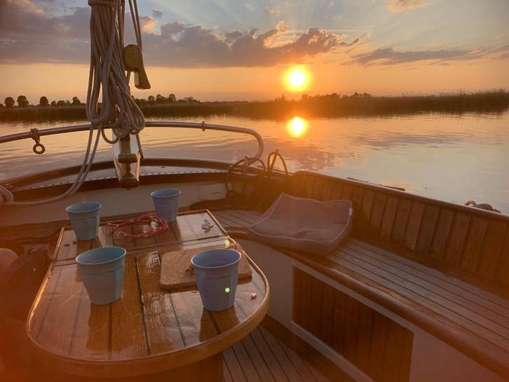 Lemsteraak/ Blomaak Bysfeint 10,05m Klassiek & Zeilklaar, Watersport en Boten, Platbodems, Zo goed als nieuw, 9 tot 12 meter, Staal