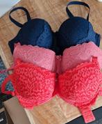 3x Hunkemoller BH's - Uitstekende Staat, Kleding | Dames, Ondergoed en Lingerie, Hunkemoller, Ophalen of Verzenden, Overige kleuren