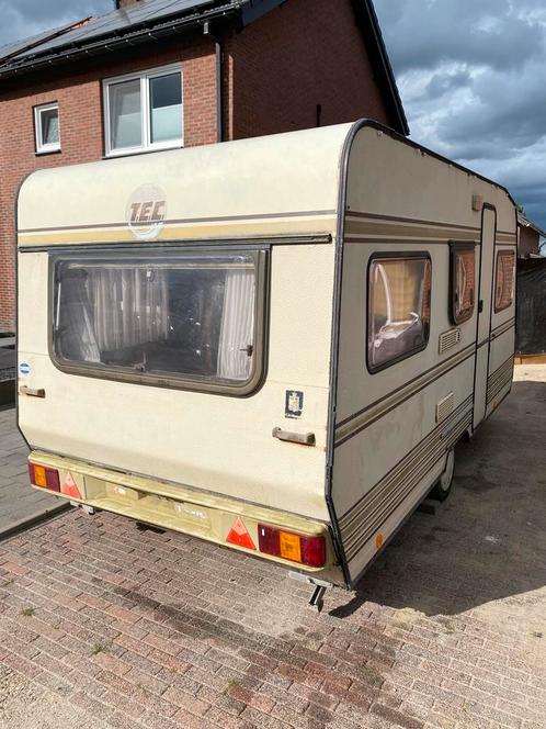 TEC Caravan TC3 – Compleet met voortent en luifel, Caravans en Kamperen, Caravans, Particulier, tot en met 4, 500 - 750 kg, Rondzit