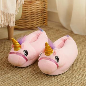 Partij sloffen roze eenhoorn pantoffels 36/37 beschikbaar voor biedingen
