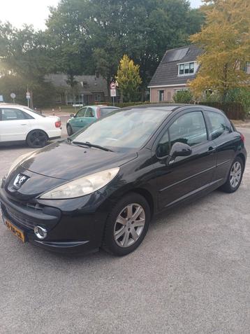 Peugeot 207 1.6 16V 3DRS 2008 Zwart beschikbaar voor biedingen