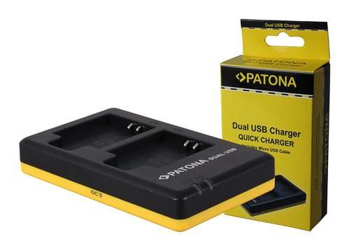 Dual Quick-Charger Canon NB11L, NB-11L incl. Micro-USB cabel, Audio, Tv en Foto, Fotografie | Accu's en Batterijen, Nieuw, Verzenden