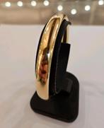 14 karaats gouden slavenarmband / bangle geelgoud, Ophalen of Verzenden, Gebruikt, Goud, Goud