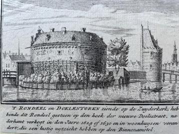 1700-1800 Amsterdam Rondeel en doelentoren beschikbaar voor biedingen