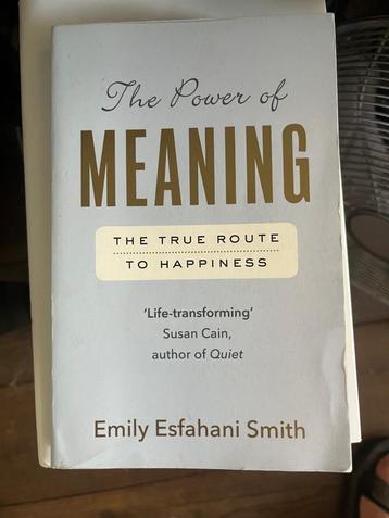 The Power of Meaning - Boek - Engels beschikbaar voor biedingen