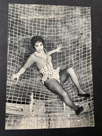 Gina Lollobridgida, ansichtkaart foto uit de Nel film Trapez beschikbaar voor biedingen