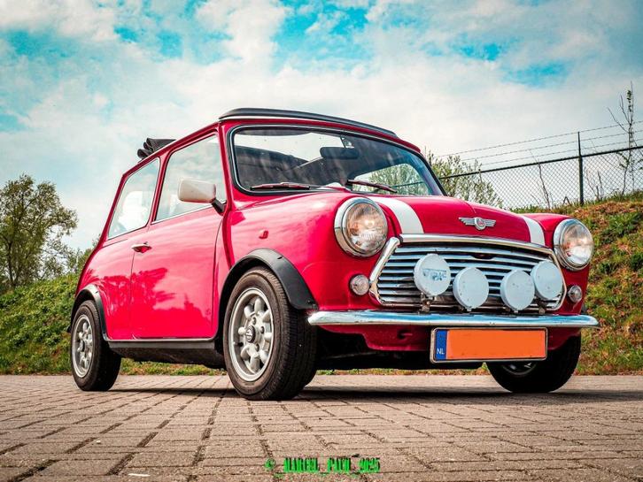 Mini 1000 1.0 E S6 1989 Rood, Auto's, Mini, Particulier, Cooper, Benzine, Hatchback, Handgeschakeld, Geïmporteerd, Rood, Zwart