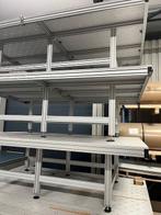 6 st.  Kogelroltafels / Transportroltafels – Aluminium frame, Ophalen