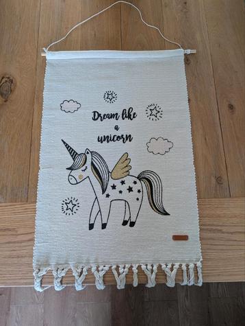 Wandkleed Unicorn Naturel 50x100cm beschikbaar voor biedingen