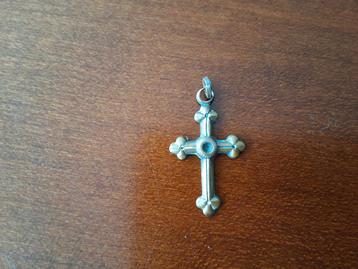 Antieke Vermeil Gouden Kruis Jeannette Normandie beschikbaar voor biedingen