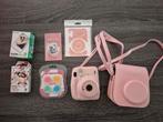 Instax 11 mini complete set met 39 foto's, Ophalen of Verzenden, Zo goed als nieuw, Polaroid, Fuji