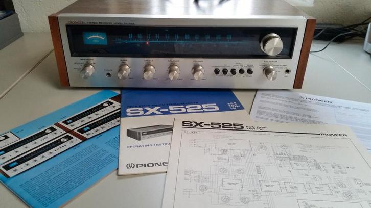 Pioneer SX-525 Receiver, Audio, Tv en Foto, Tuners, Gebruikt, Ophalen of Verzenden
