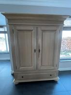 Wit massief eiken broodkast, Ophalen, Gebruikt, 50 tot 100 cm, Minder dan 100 cm