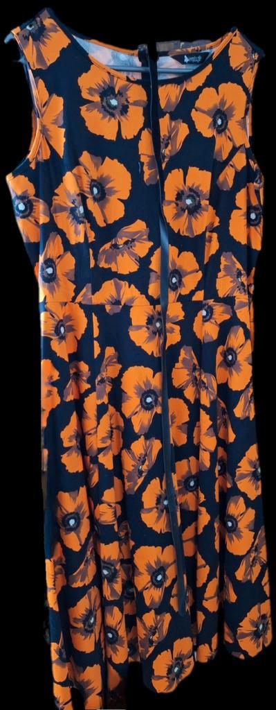 Lady Vintage Jurk - Zo Goed Als Nieuw!, Kleding | Dames, Jurken, Zo goed als nieuw, Maat 42/44 (L), Overige kleuren, Knielengte