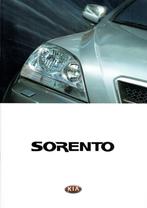 Folder Kia Sorento (ca.2002), Verzenden, Gelezen, Overige merken