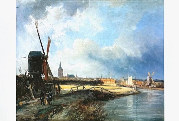 0290  DEN HAAG IN DE KUNST (5), Verzamelen, Ansichtkaarten | Themakaarten, Ongelopen, 1980 tot heden, Overige thema's, Verzenden