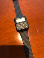 Saxon calculator horloge vintage, Overige merken, Staal, Met bandje, Polshorloge