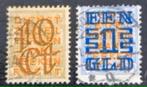 Nederland 1923 - nvph 132-133 - Opruimingsuitgifte ll, Postzegels en Munten, Postzegels | Nederland, Verzenden, T/m 1940, Gestempeld