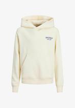 Hoodie creme wit merk Jorcustom maat XS, Kleding | Heren, Ophalen of Verzenden, Zo goed als nieuw