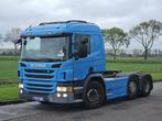 SCANIA P410 6x2/4 mnb, Auto's, Automaat, Euro 6, Scania, Blauw
