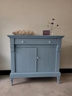 NIEUWE blauwe commode 'denim drift', Ophalen, 50 tot 70 cm, Nieuw, 100 cm of meer