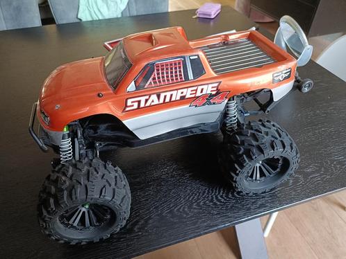 Traxxas Stampede 4x4, Hobby en Vrije tijd, Modelbouw | Radiografisch | Auto's, Zo goed als nieuw, Auto offroad, Elektro, Ophalen of Verzenden