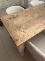 Eettafel Landelijke Stijl steigerhout, Huis en Inrichting, Tafels | Eettafels, Ophalen, 50 tot 100 cm, Zo goed als nieuw, Vijf personen of meer