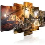 317 Turkije XXL 5 Luik Canvas Schilderij 200x100cm Nieuw, Nieuw, 125 cm of meer, Ophalen of Verzenden, Schilderij