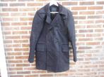 nieuwe zwarte Denham heren jas / overcoat, mt S, Kleding | Heren, Verzenden, Zwart, Nieuw, Maat 46 (S) of kleiner