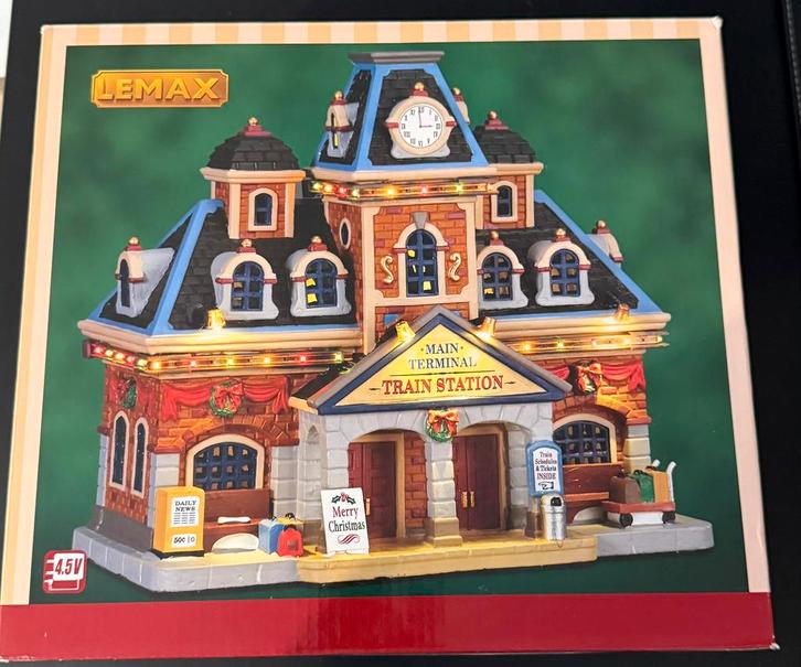 Lemax Kerstdorp Huisjes - Diverse Modellen!, Verzamelen, Poppetjes en Figuurtjes, Gebruikt, Ophalen