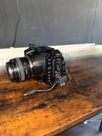 BMPCC met 50mm lens en cage voor SSD, Ophalen of Verzenden, Gebruikt, Overige merken