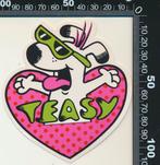 Sticker: Snoopy - Teasy, Verzamelen, Ophalen of Verzenden, Zo goed als nieuw, Strip of Tekenfilm