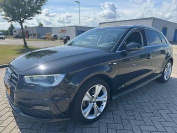 Mooie Audi A3 1.2 Tfsi S-tronic Bj 2016 Zwart NIEUWE APK NAP beschikbaar voor biedingen