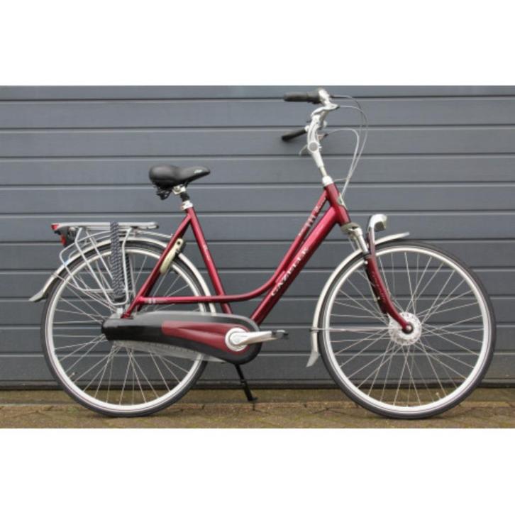 Gazelle Davos DN8 Gebruikt, Fietsen en Brommers, Fietsen | Dames | Damesfietsen, Gebruikt, Gazelle, Versnellingen, 53 tot 56 cm