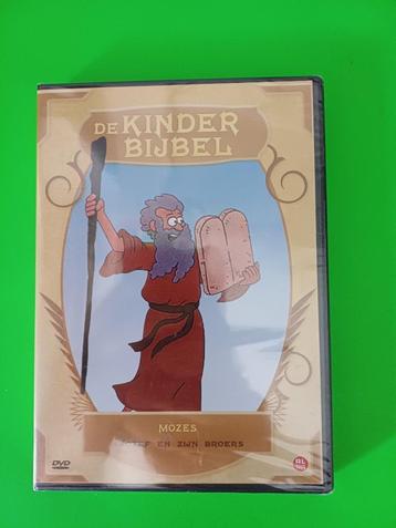 Nieuw-DVD - De Kinderbijbel - Mozes / Jozef en zijn Broer beschikbaar voor biedingen