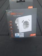 pro charge wandcontactdoos RA-usb-voeding 2xusb c poorten, Ophalen of Verzenden, Nieuw, Stopcontact