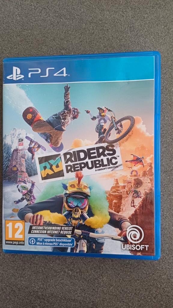Riders Republic ps4 game, Spelcomputers en Games, Games | Sony PlayStation 4, Gebruikt, Overige genres, 1 speler, Vanaf 12 jaar