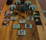 Nintendo 64 set, 6 games Mario Party 2 Mario Kart, Zelda OOT, Spelcomputers en Games, Games | Nintendo 64, Ophalen, Gebruikt, Overige genres