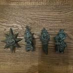 Geverfde Laaf Kerst Ornamenten, Verzamelen, Ophalen of Verzenden, Zo goed als nieuw, Beeldje of Poppetje