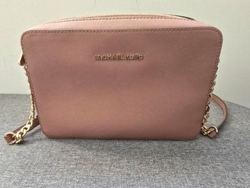 Michael Kors Jet Set crossbody schoudertas roze incl. bon beschikbaar voor biedingen