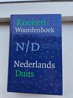 Nieuwe Koenen Woordenboek Nederland Duits, Duits, Koenen of Wolters, Nieuw, Ophalen of Verzenden