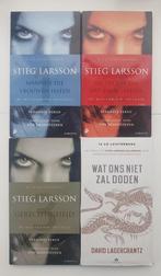 4x Luisterboek Millennium deel 1 t/m 4 - Stieg Larsson, Ophalen of Verzenden, Stieg Larsson, David Lagercrantz, Cd, Volwassene