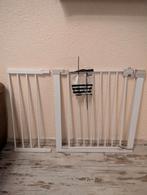 Safety 1st Deurhek Easy Close Wit 73-80cm + Verlengstuk 28cm, Ophalen of Verzenden, Zo goed als nieuw, Klemhekje, Metaal of IJzer