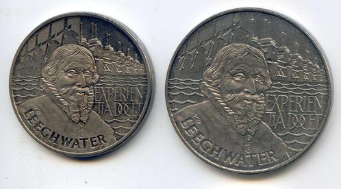 Nederland 1 + 10 Ecu 1993 Leeghwater, Postzegels en Munten, Munten | Nederland, Koningin Beatrix, Verzenden