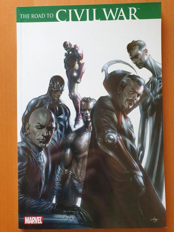 Civil War - Road to Civil War TPB Marvel Comics, Boeken, Strips | Comics, Zo goed als nieuw, Eén comic, Amerika, Verzenden