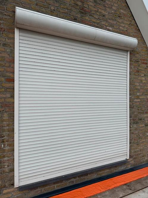 ** Rolluik elektrisch Verano te koop! **, Doe-het-zelf en Verbouw, Rolluiken, Gebruikt, 200 cm of meer, 200 cm of meer, Crème of Beige